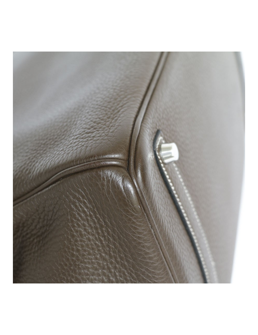 Birkin 35 HERMES cuir togo chocolat