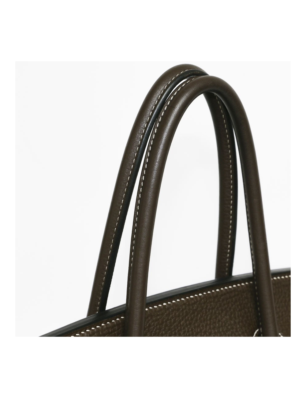 Birkin 35 HERMES cuir togo chocolat