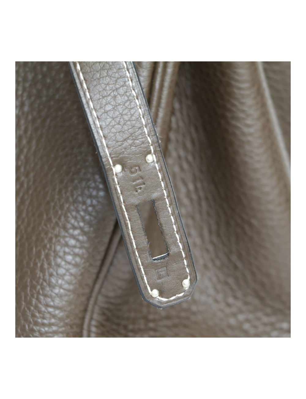 Birkin 35 HERMES cuir togo chocolat