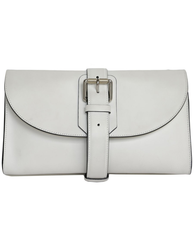 Pochette PROENZA SCHOULER cuir blanc