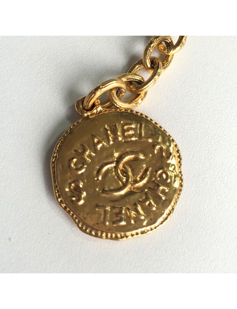 Ceinture CHANEL 90 ' chaîne dorée