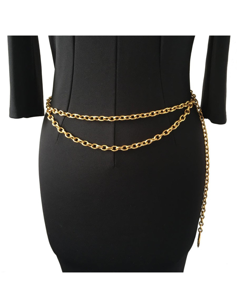 Ceinture CHANEL 90 ' chaîne dorée