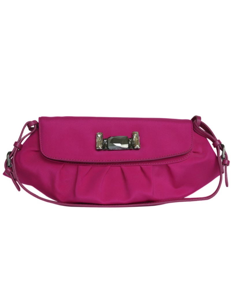 Mini sac JIMMY CHOO en satin de soie