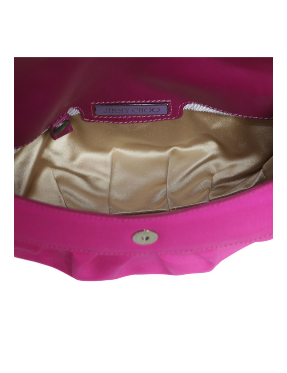 Mini sac JIMMY CHOO en satin de soie