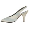 CHRISTIAN DIOR T 37 shoes in two-tone canvas