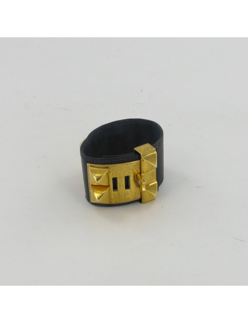 Manchette collier de chien vintage HERMES