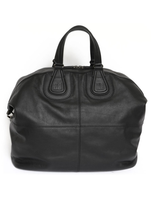 Black leather 'Nightingale' GIVENCHY bag