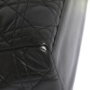 'Lady Dior' CHRISTIAN DIOR black leather bag