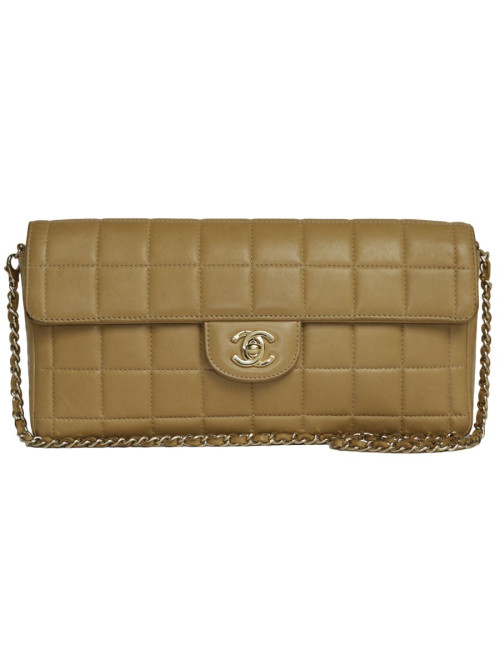 Sac CHANEL Baguette gold