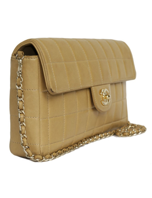 Sac CHANEL Baguette gold