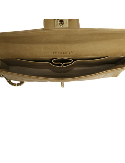 Sac CHANEL Baguette gold