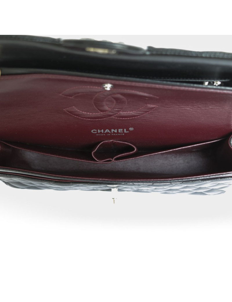 sac Timeless CHANEL cuir d'agneau lisse matelassé 