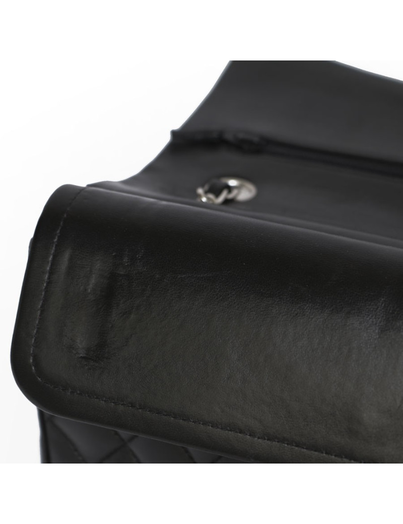sac Timeless CHANEL cuir d'agneau lisse matelassé 
