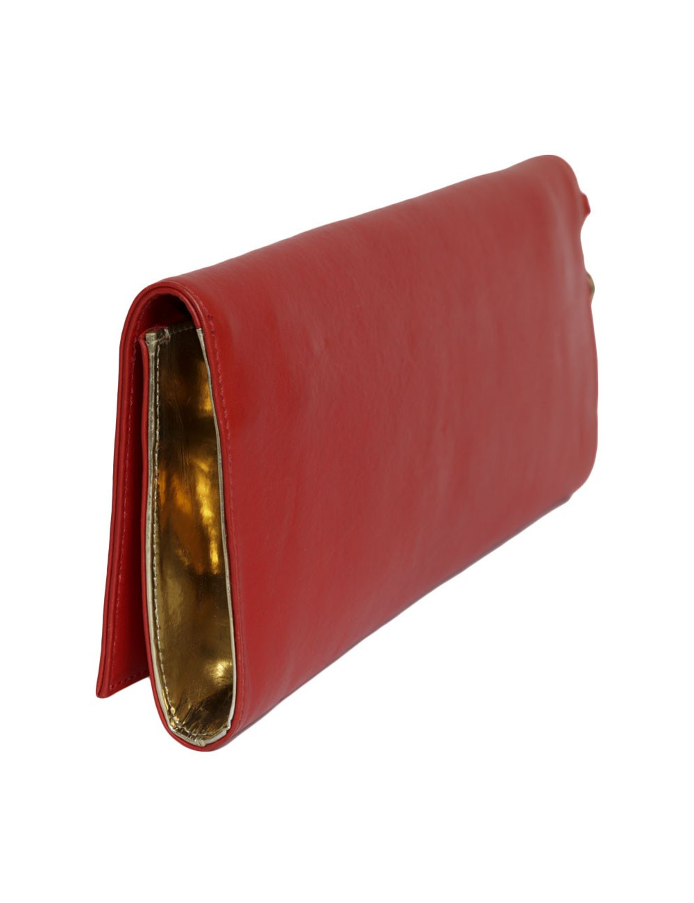 GIVENCHY red leather pouch