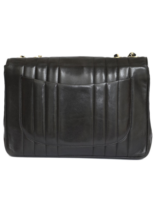 Sac maxi jumbo CHANEL Vintage marron