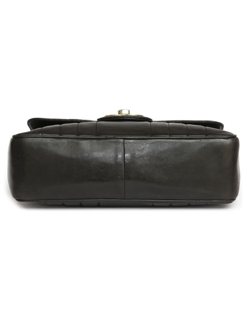 Sac maxi jumbo CHANEL Vintage marron