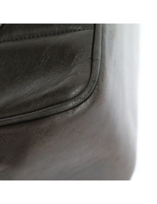 CHANEL Vintage Jumbo Brown