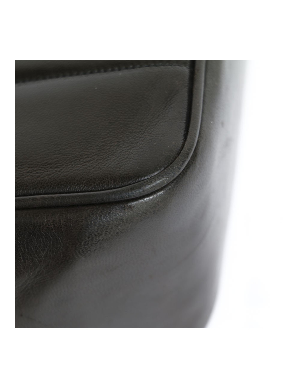 CHANEL Vintage Jumbo Brown