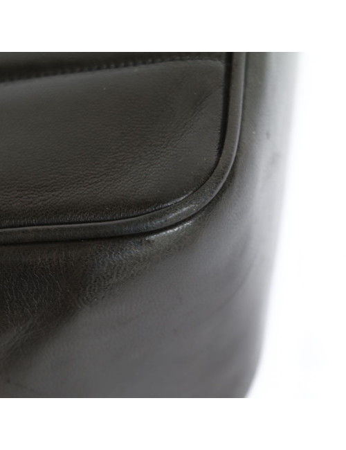 CHANEL Vintage Jumbo Brown