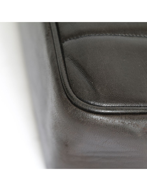 CHANEL Vintage Jumbo Brown