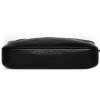 DELVAUX clutch bag in black grained leather