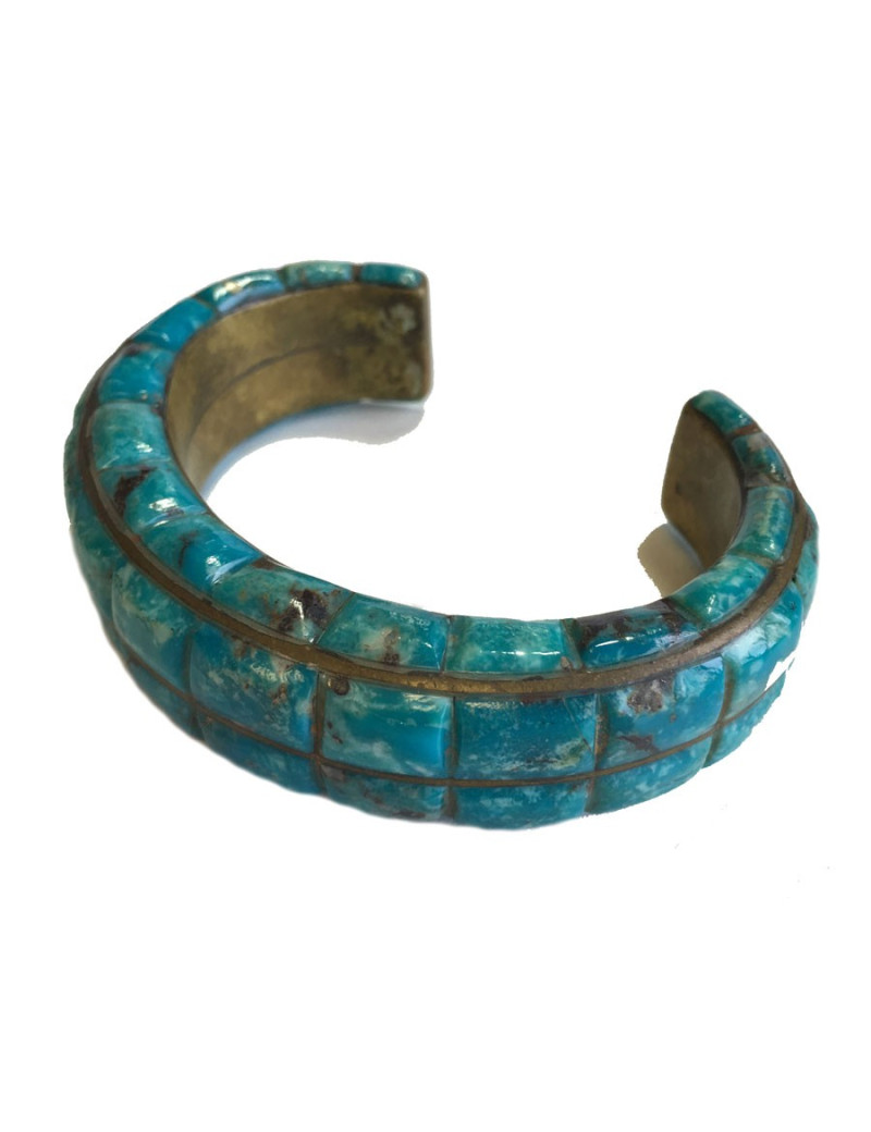 Bracelets autres marques en turquoise et pierre noire