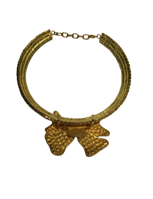 Collier Marguerite de Valois nœud strass 