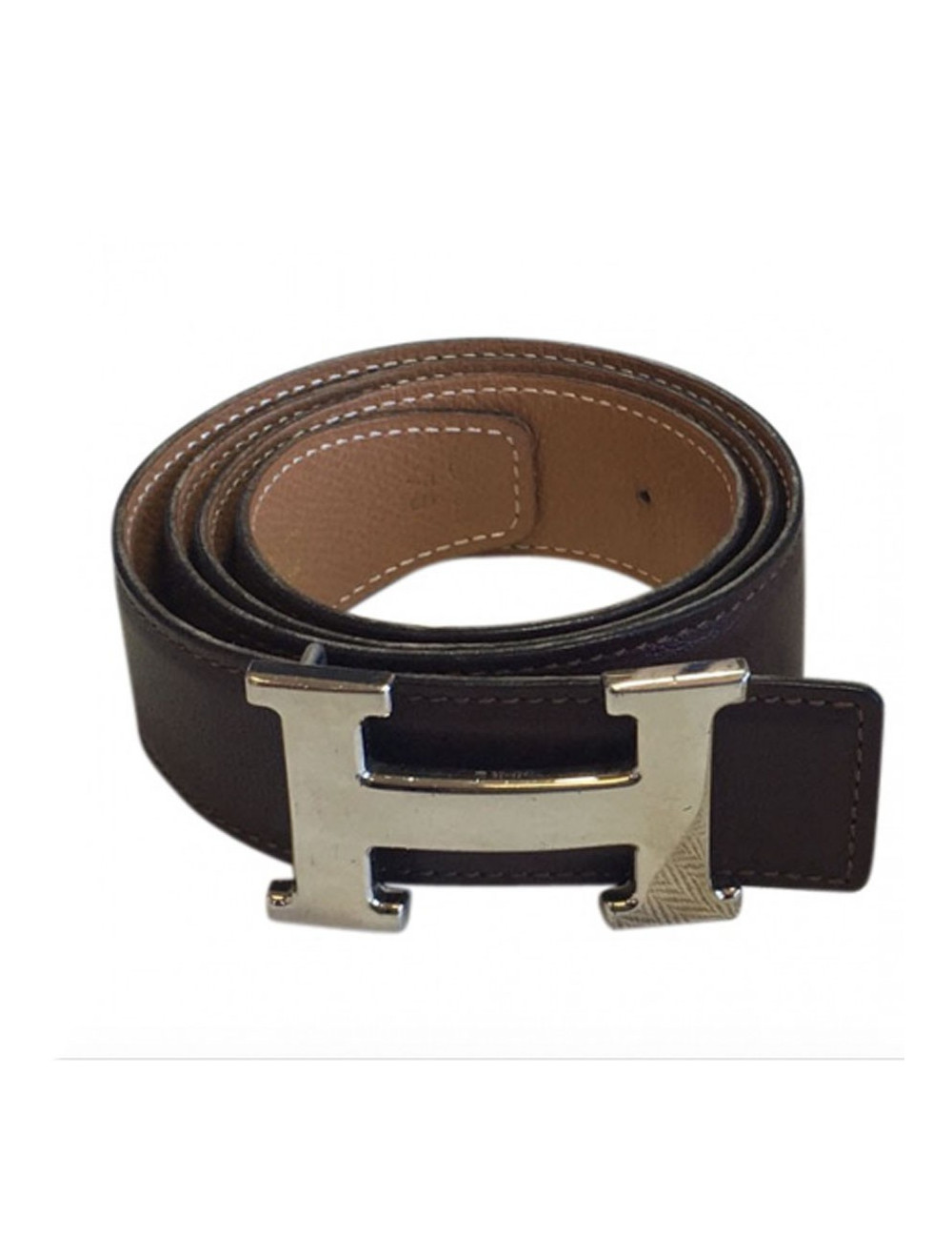 Ceinture H HERMES T 76 réversible
