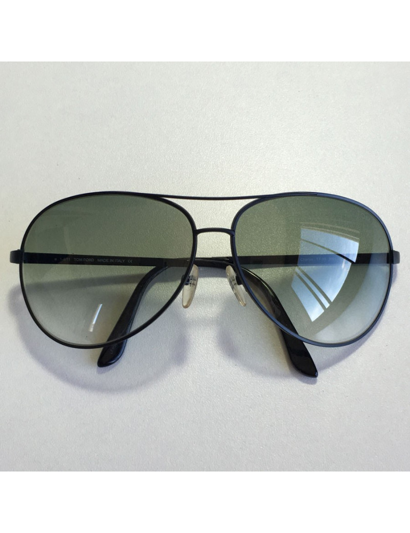 Lunettes de soleil TOM FORD aviateur noires