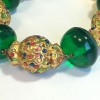 CHRISTIAN DIOR fancy multicolored plastic bracelet