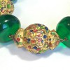 CHRISTIAN DIOR fancy multicolored plastic bracelet