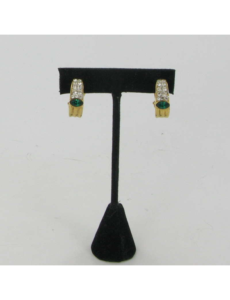 Clip d'oreilles strass DORIAN