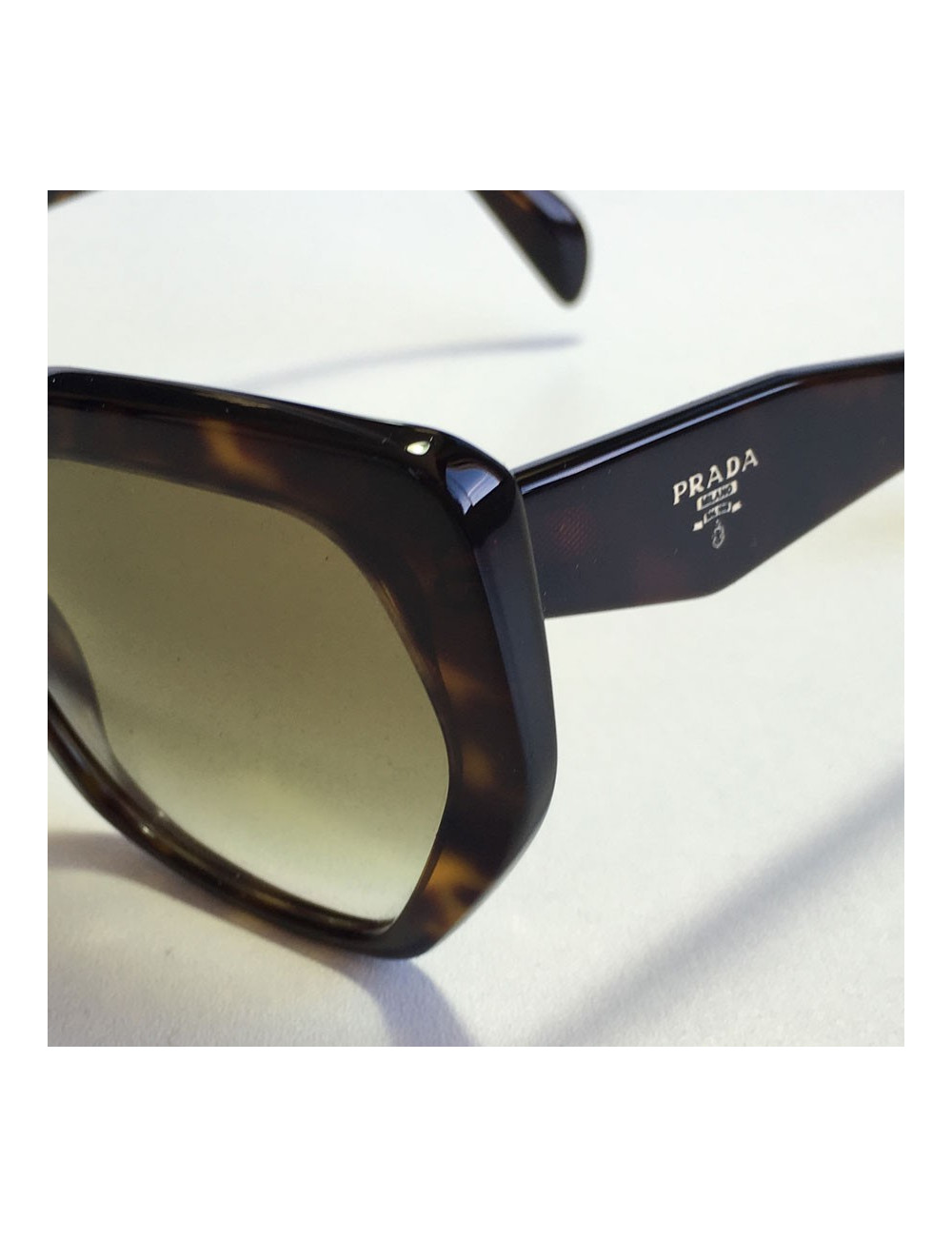 PRADA sunglasses way Brown tortoiseshell