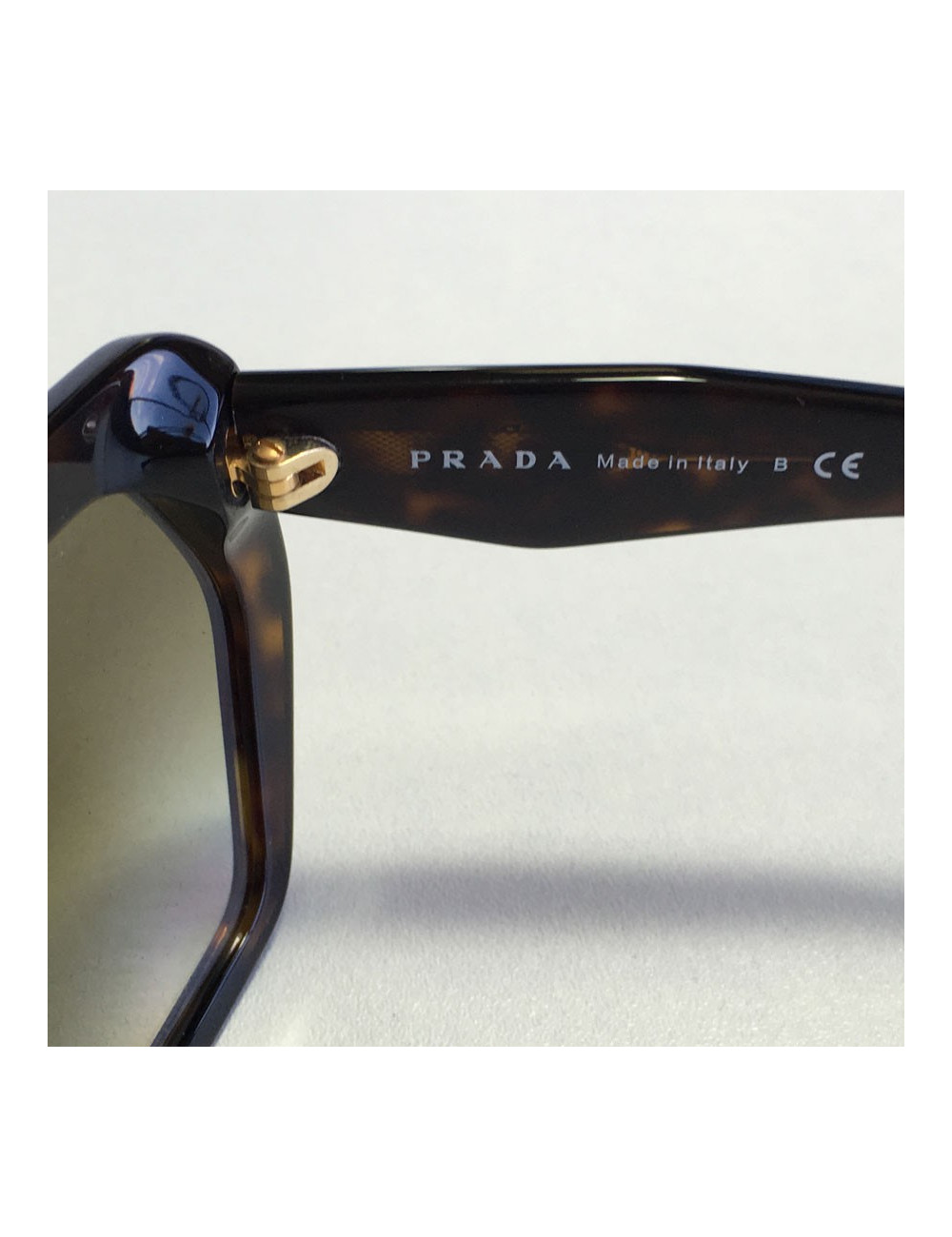 PRADA sunglasses way Brown tortoiseshell
