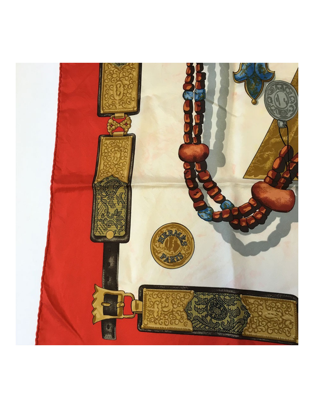 Carré HERMES  soie  Vintage