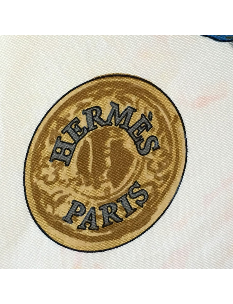 Carré HERMES  soie  Vintage