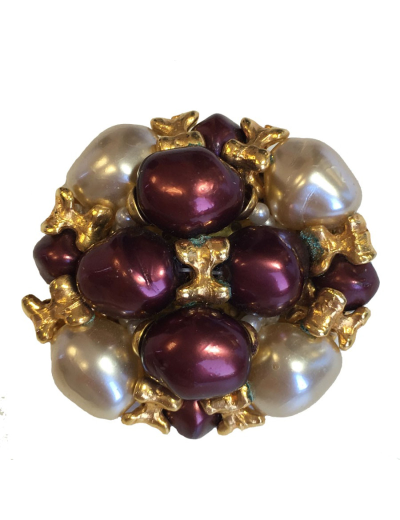 Broche JEAN-LOUIS SCHERRER vintage