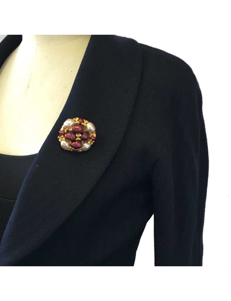 Broche JEAN-LOUIS SCHERRER vintage