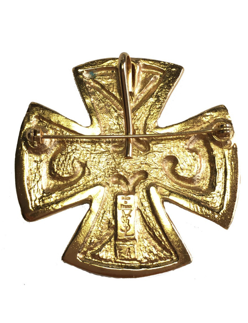 Broche YSL SAINT LAURENT Vintage