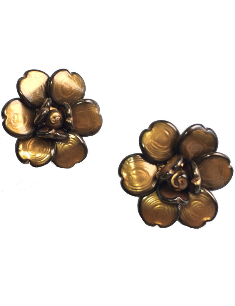 Boucles d'oreille clips CHANEL 