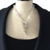 CHANEL Vintage stones fancy necklace
