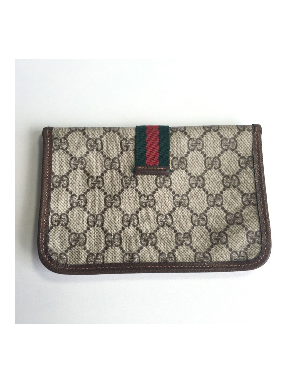 Pochette GUCCI vintage en toile monogram
