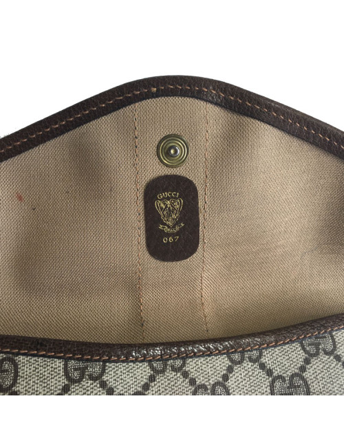 Pochette GUCCI vintage en toile monogram