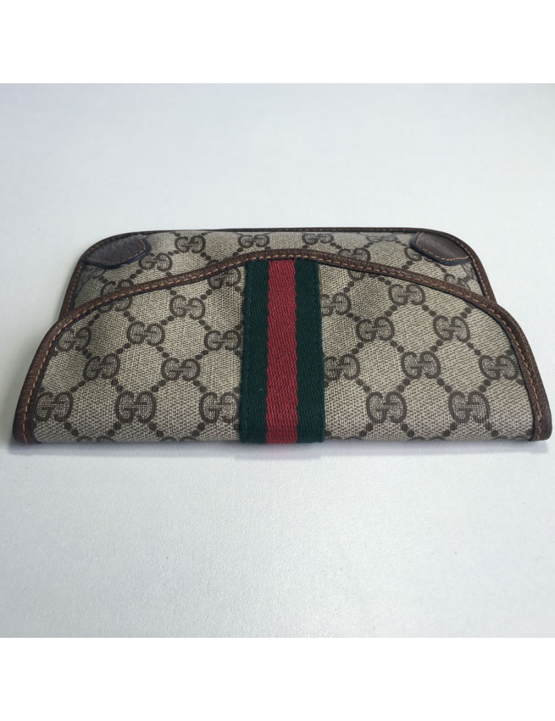 Pochette GUCCI vintage en toile monogram