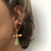 Jean-Louis SCHERRER clips dangling earrings