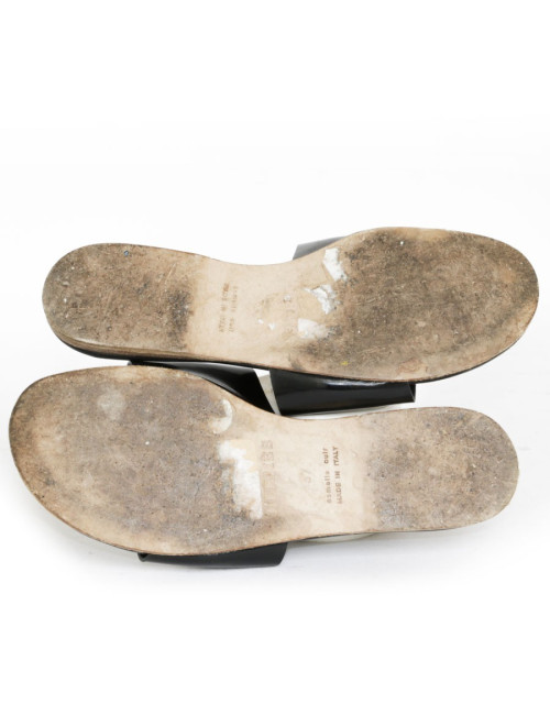 Mules HERMES T 37 Médor