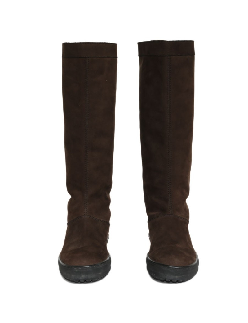 Bottes TOD'S Taille 36 daim marron