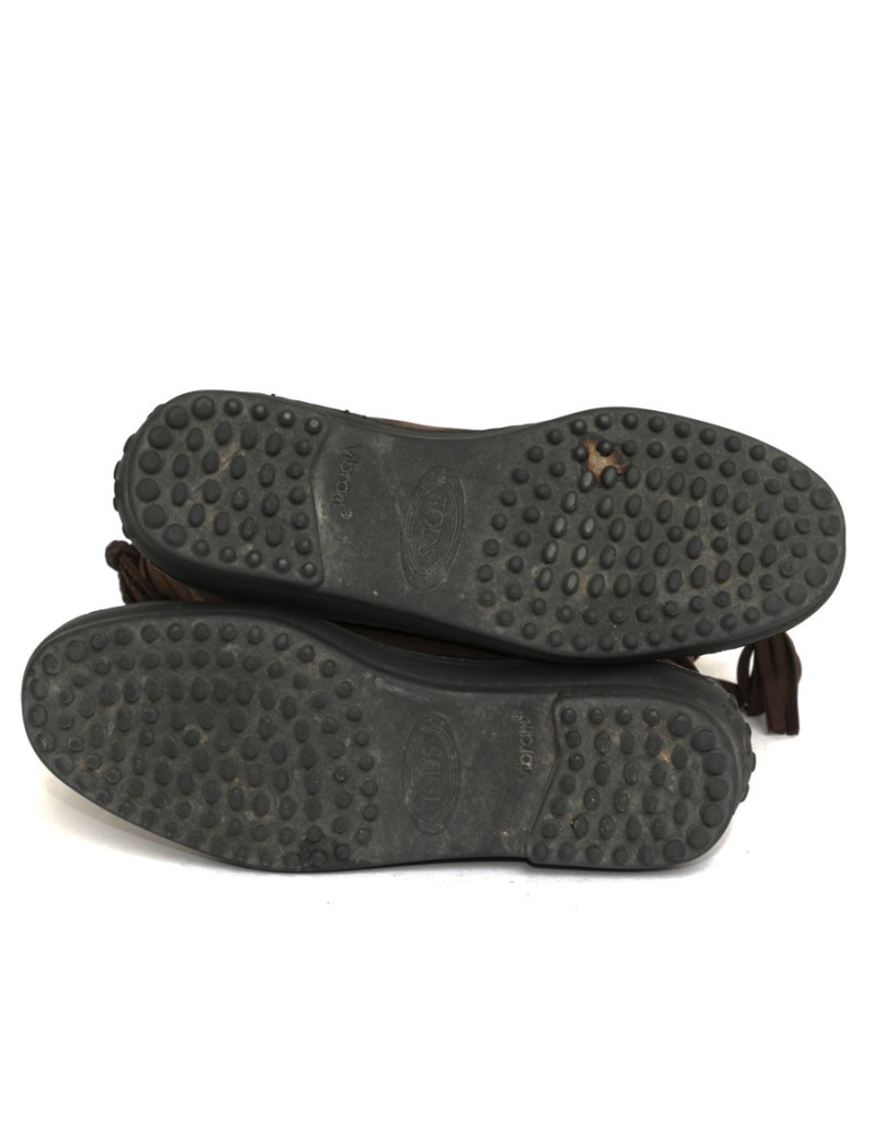 Bottes TOD'S Taille 36 daim marron