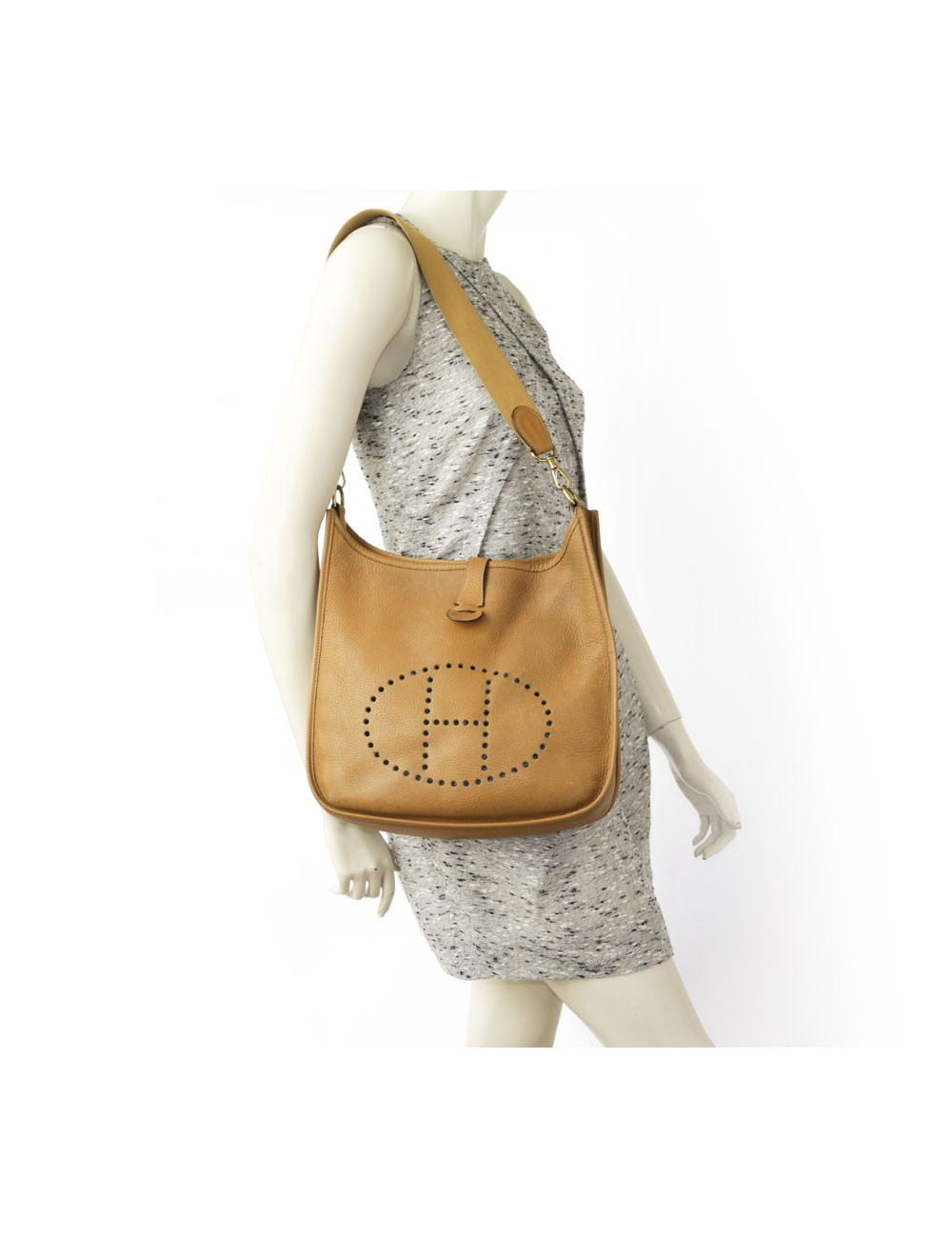 Sac Evelyne HERMES epsom gold