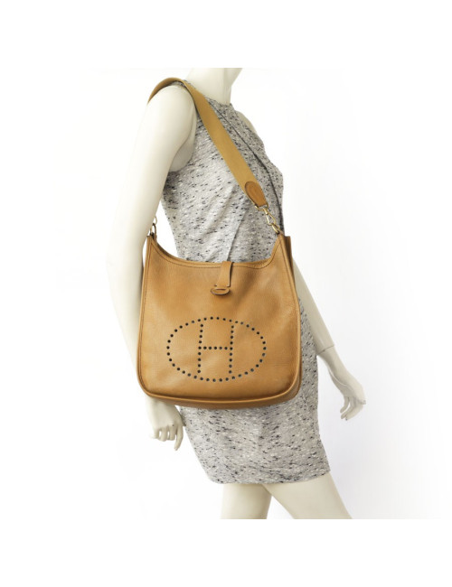 Sac Evelyne HERMES epsom gold